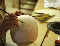 Wax Resist Brushwork